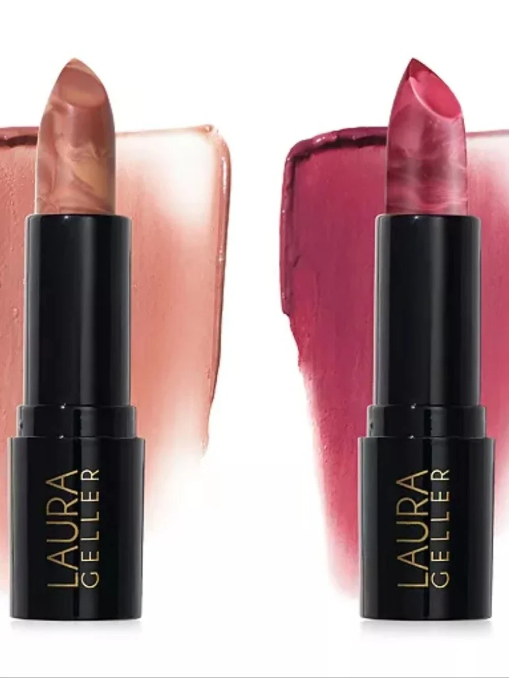 Laura Geller Italian Marble Lipstick Duo - Berry Banana & Rose Macaron